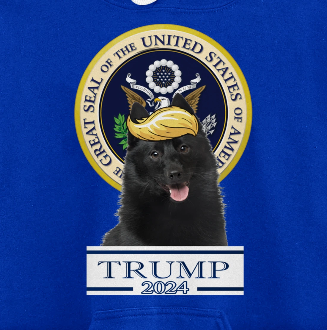 Trump 2024 Schipperke Pullover Hoodie
