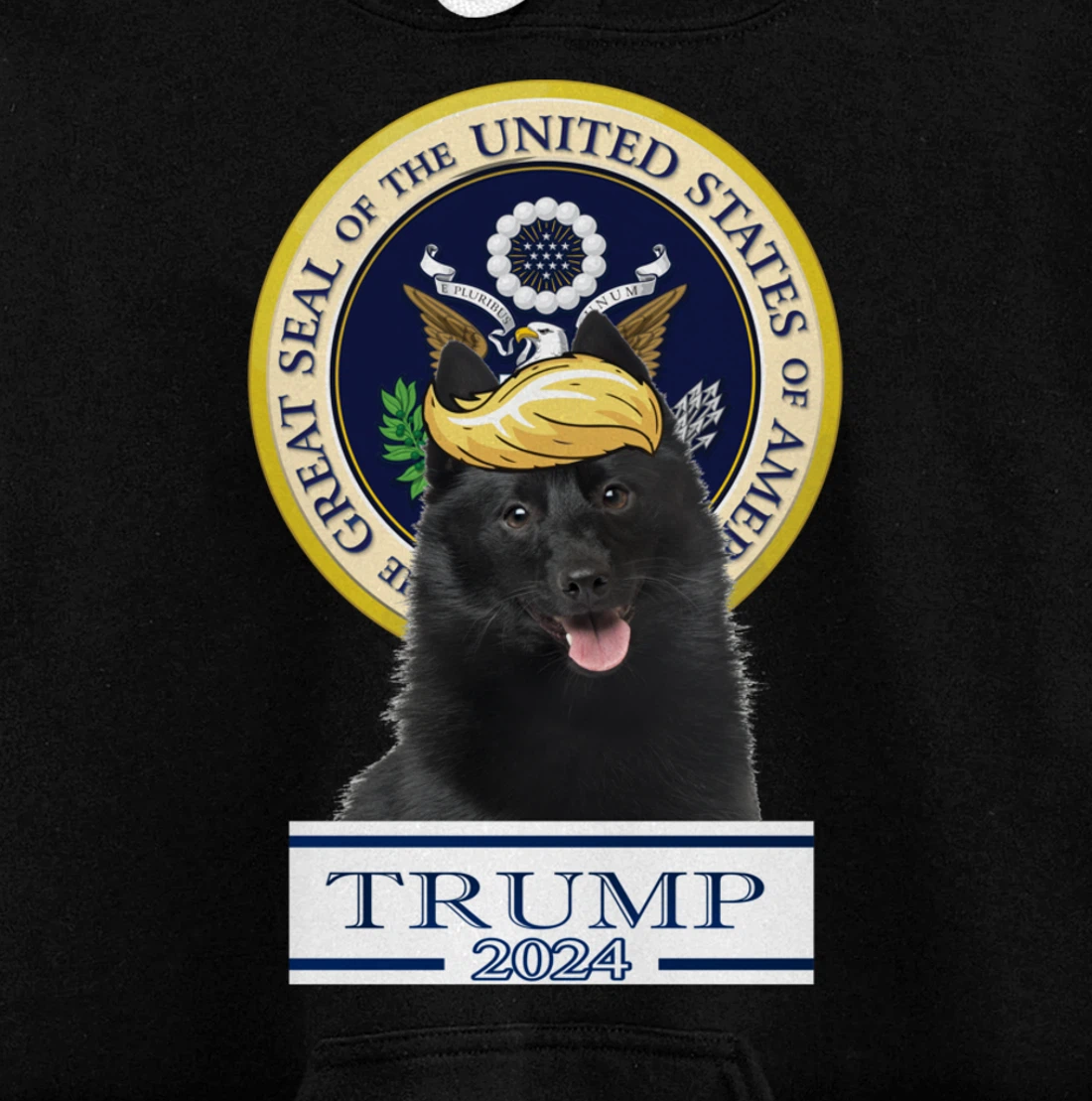 Trump 2024 Schipperke Pullover Hoodie
