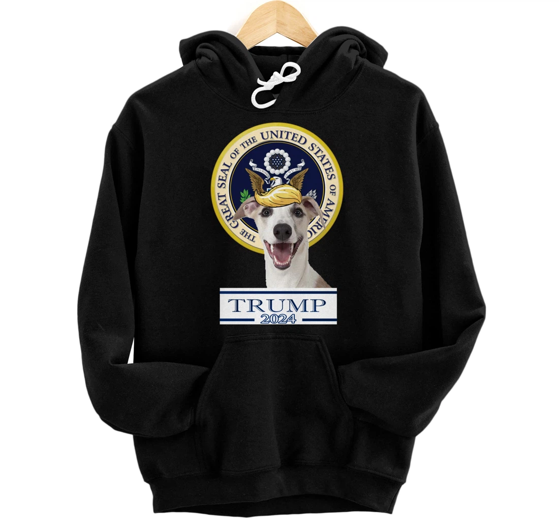 Trump 2024 Whippet Pullover Hoodie