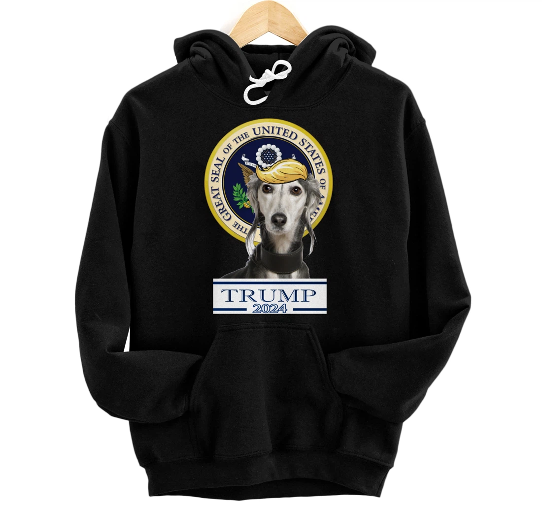 Trump 2024 Saluki Pullover Hoodie