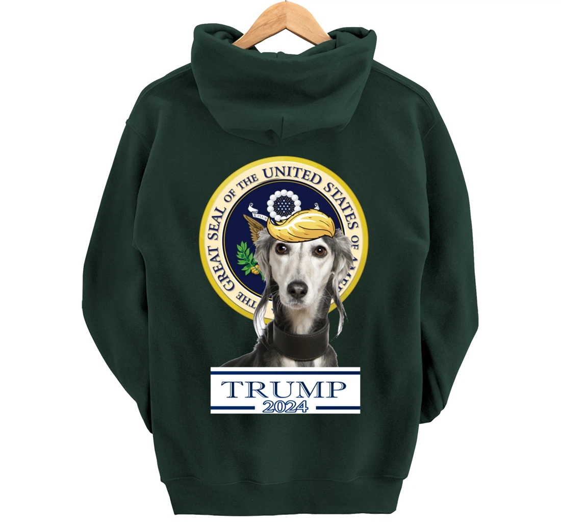 Trump 2024 Saluki Pullover Hoodie