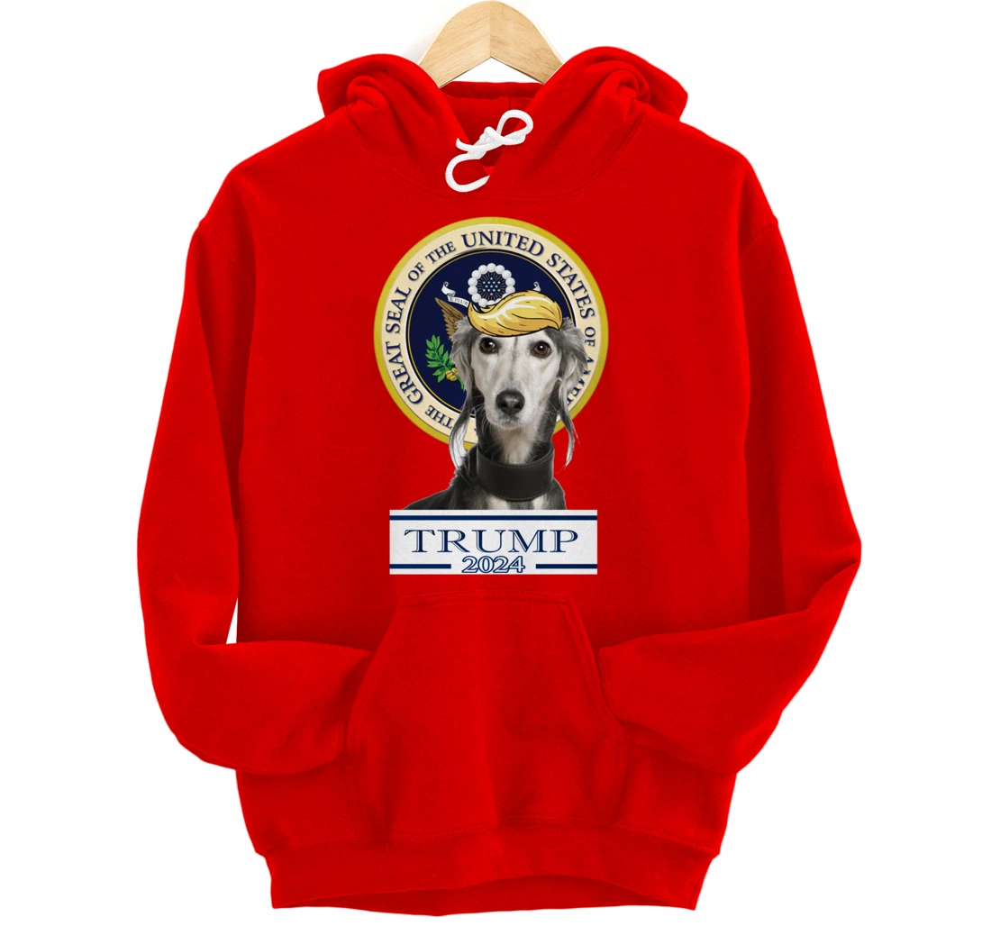 Trump 2024 Saluki Pullover Hoodie