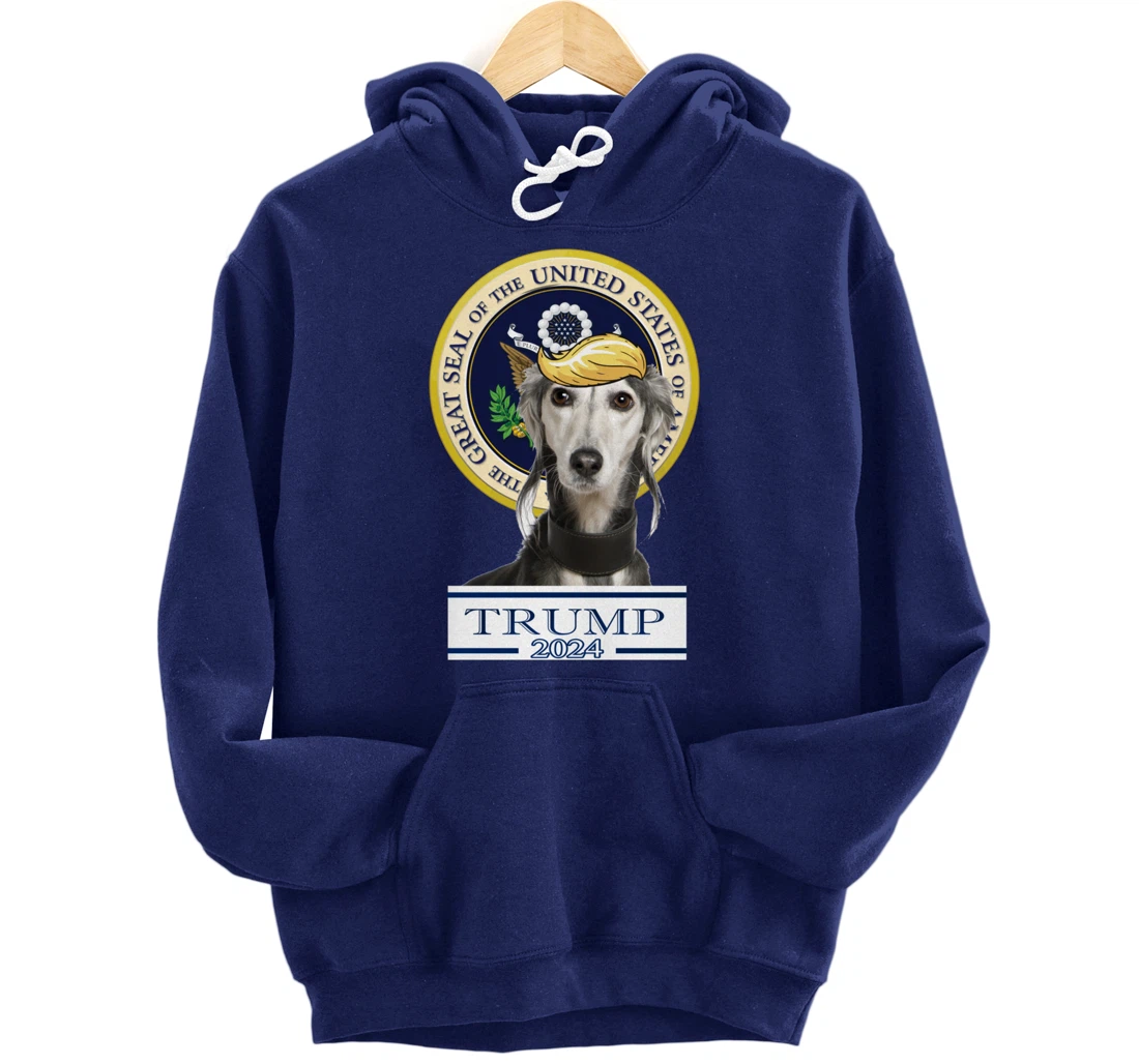 Trump 2024 Saluki Pullover Hoodie