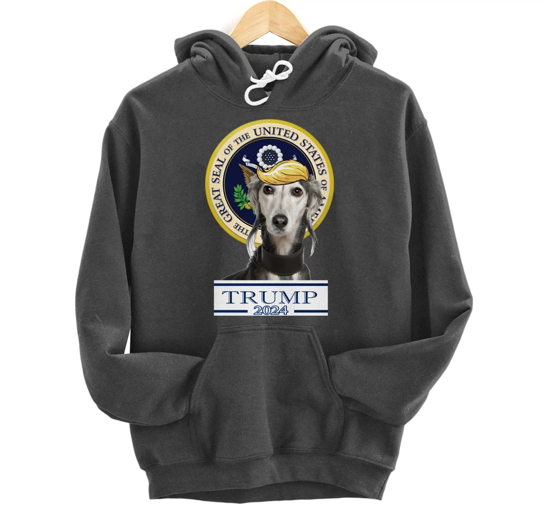 Trump 2024 Saluki Pullover Hoodie