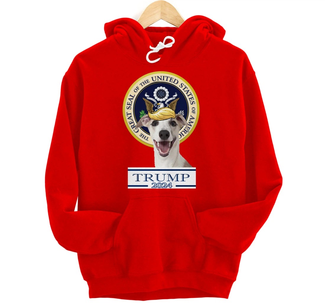 Trump 2024 Whippet Pullover Hoodie