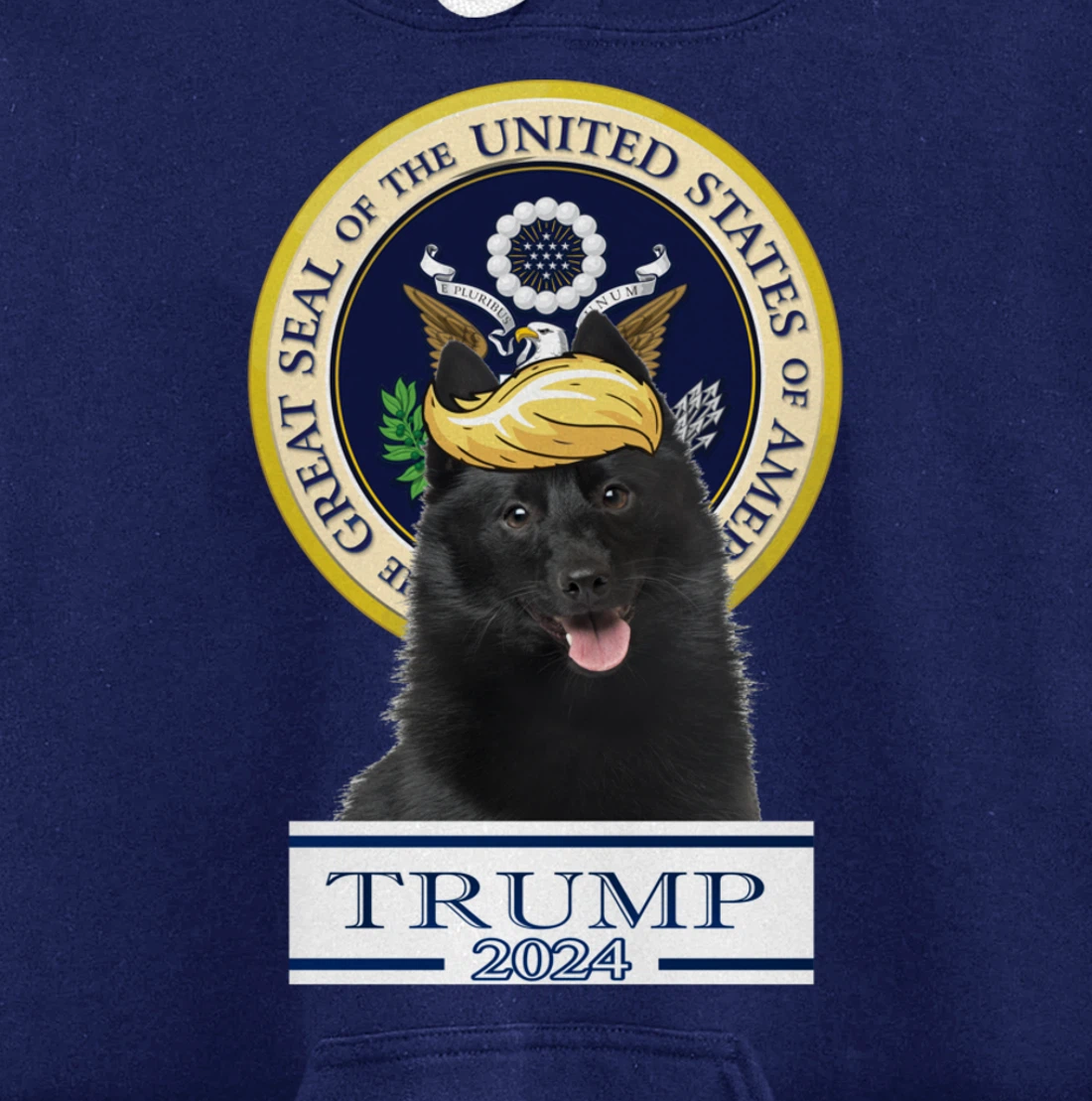 Trump 2024 Schipperke Pullover Hoodie