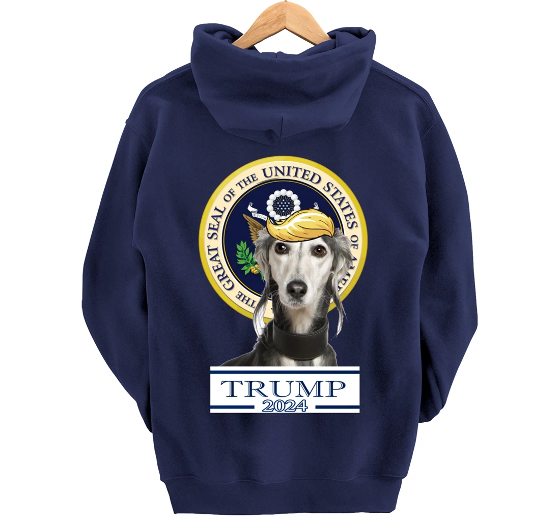 Trump 2024 Saluki Pullover Hoodie