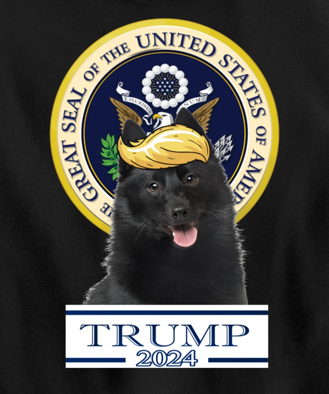 Trump 2024 Schipperke Pullover Hoodie