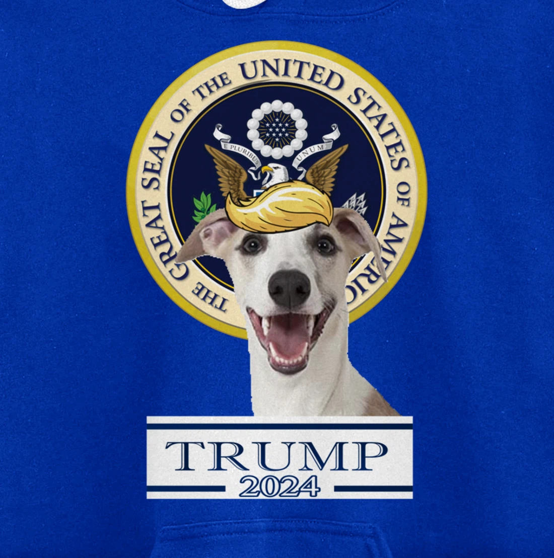 Trump 2024 Whippet Pullover Hoodie