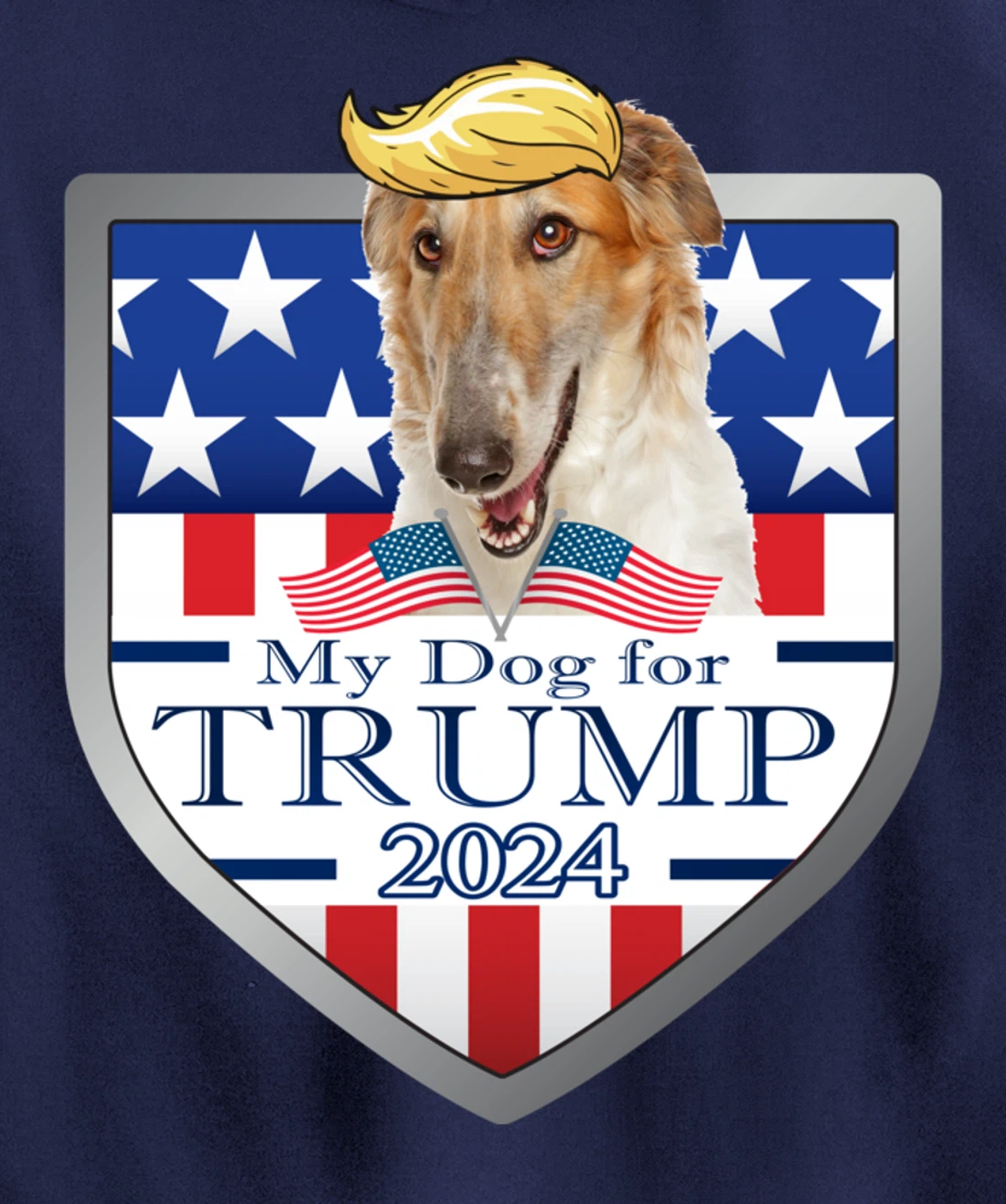 Borzoi Pullover Hoodie