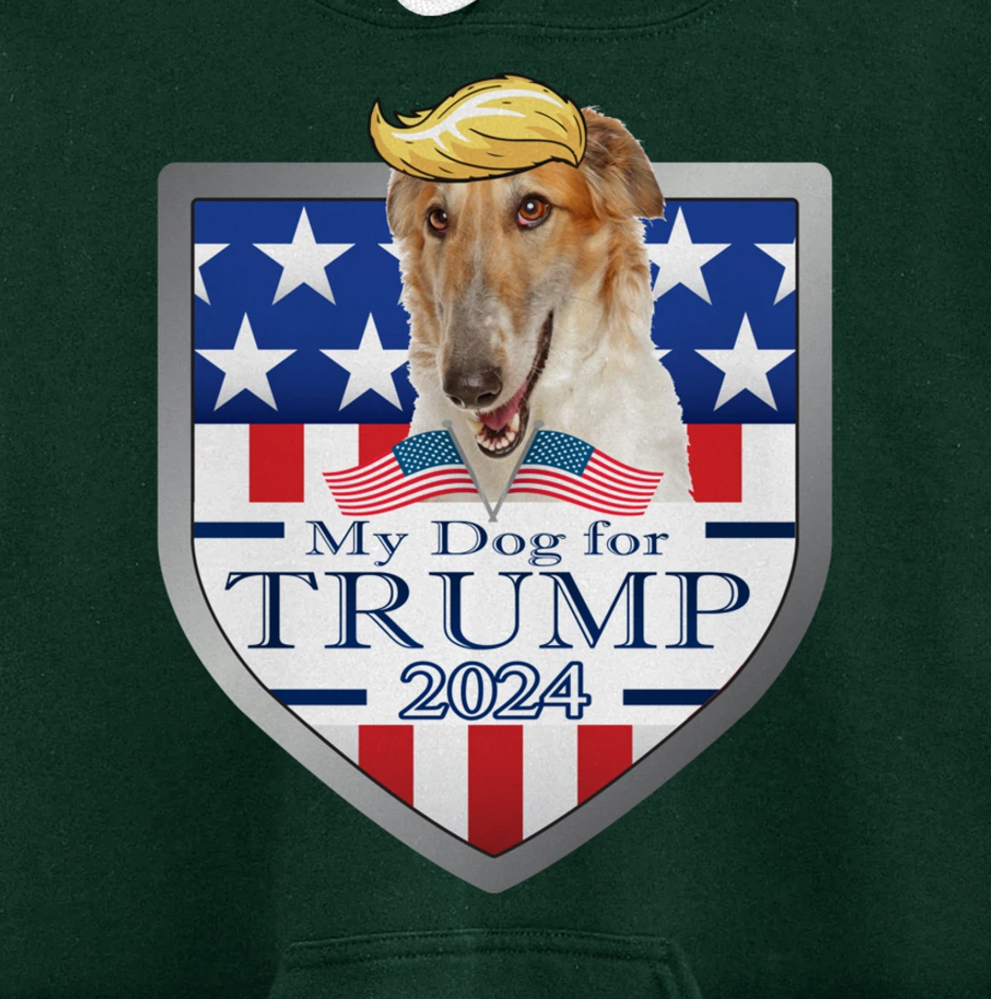 Borzoi Pullover Hoodie