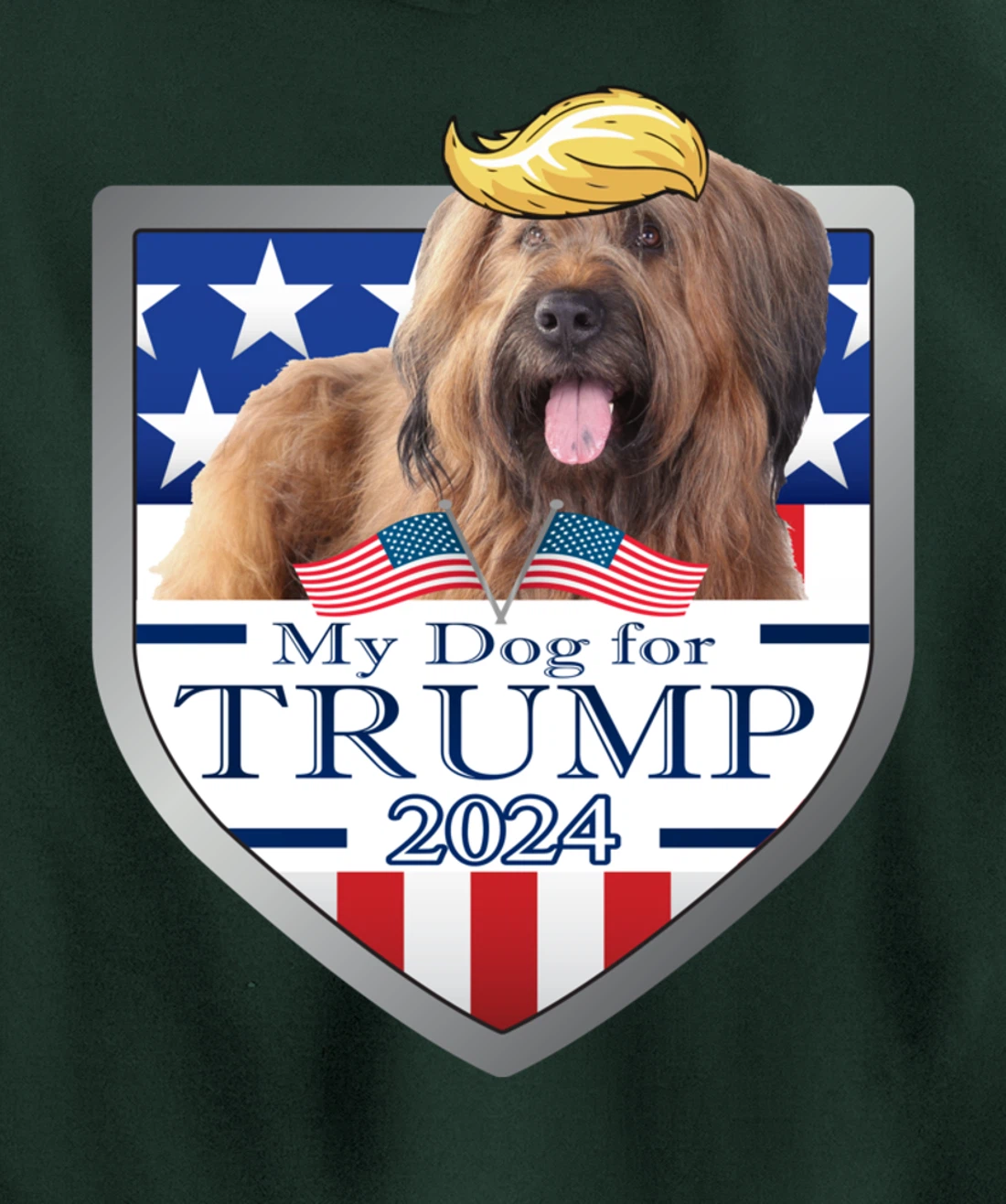 Briard Pullover Hoodie