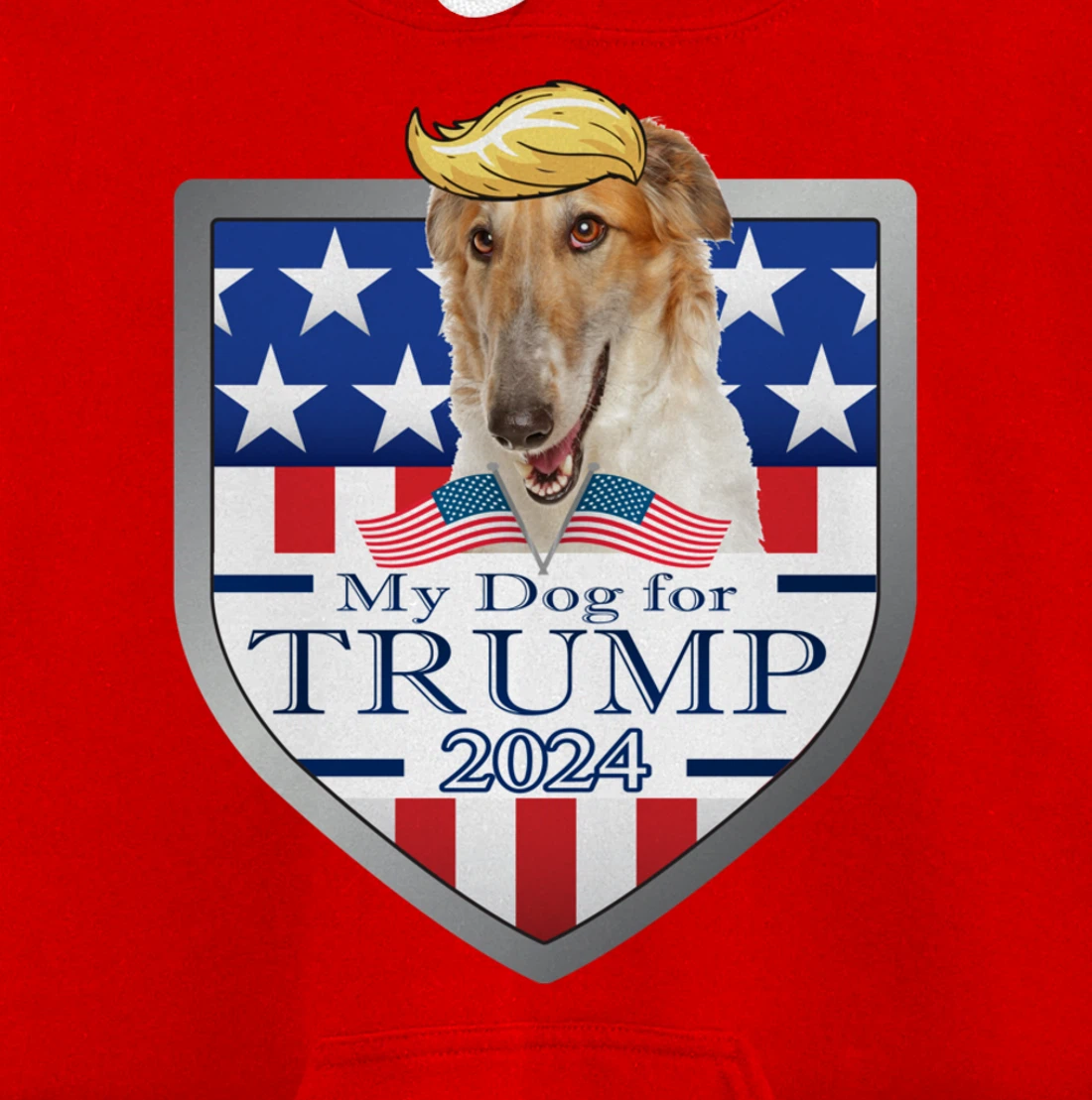 Borzoi Pullover Hoodie