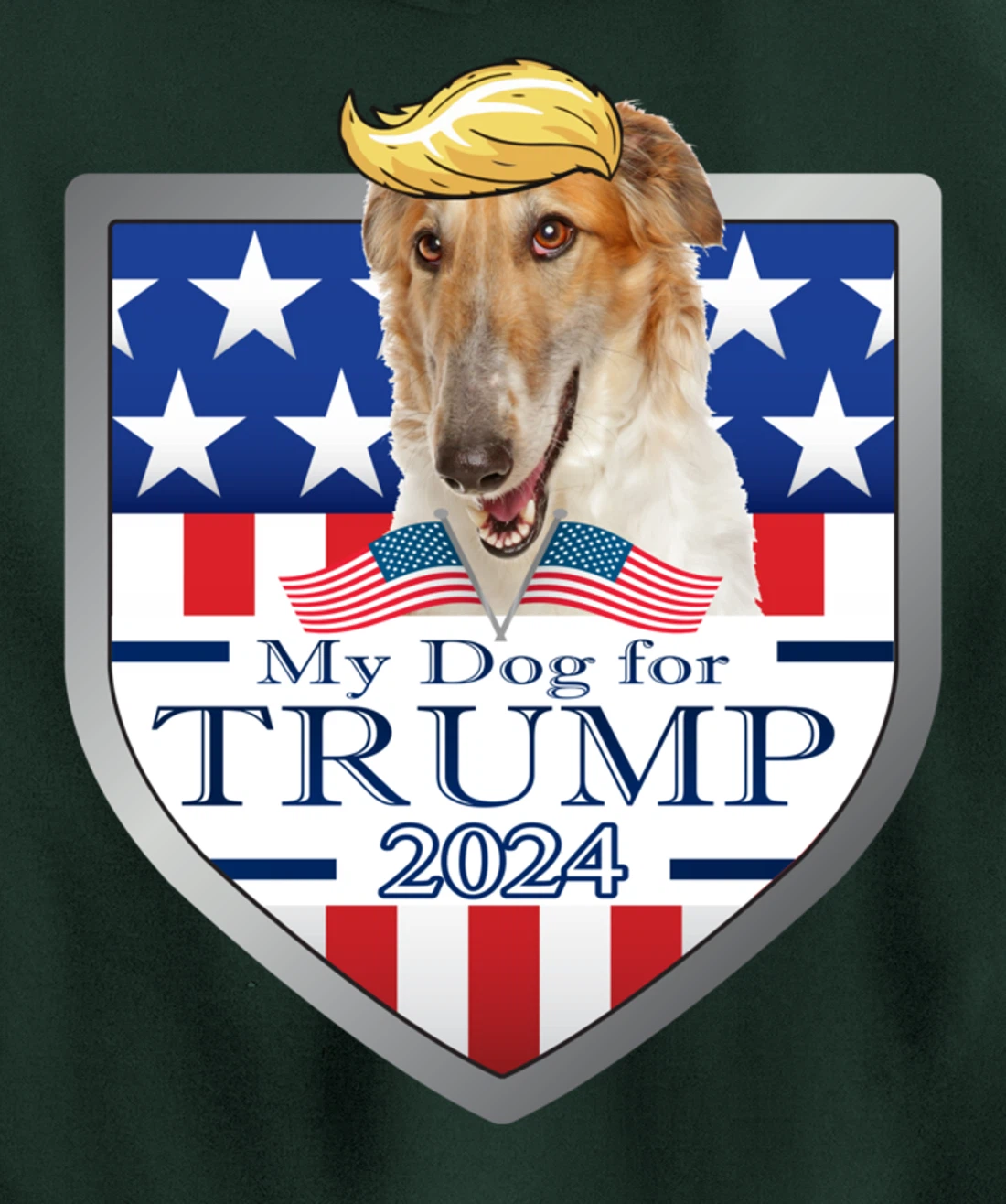 Borzoi Pullover Hoodie