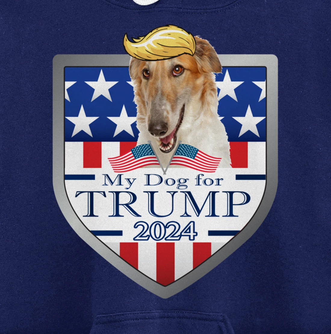 Borzoi Pullover Hoodie