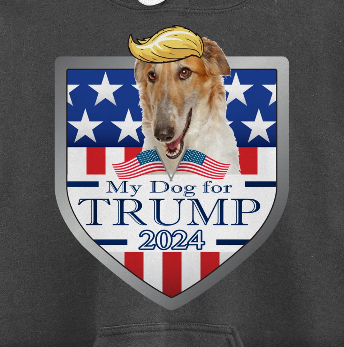 Borzoi Pullover Hoodie