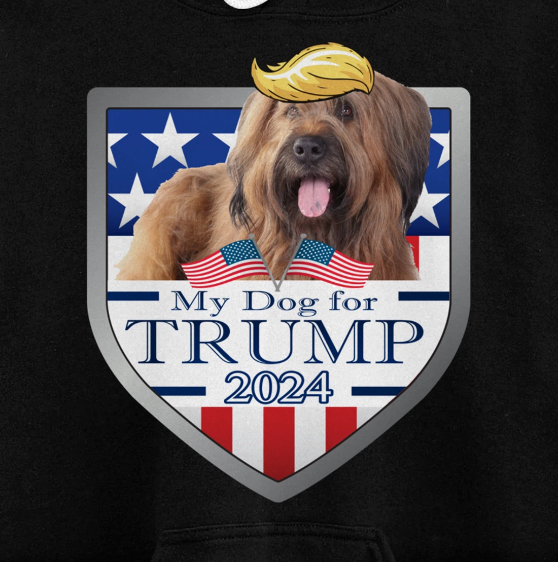 Briard Pullover Hoodie