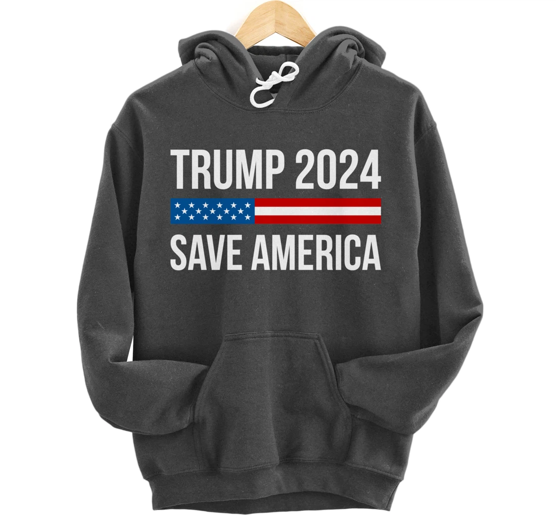 Trump 2024 - Save America - Pullover Hoodie