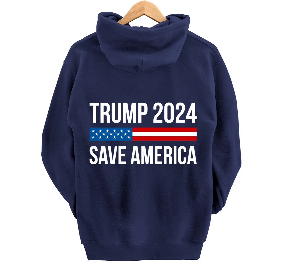 Trump 2024 - Save America - Pullover Hoodie