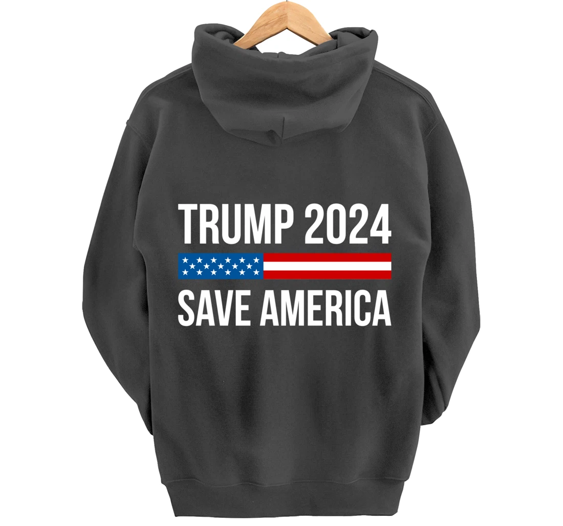 Trump 2024 - Save America - Pullover Hoodie