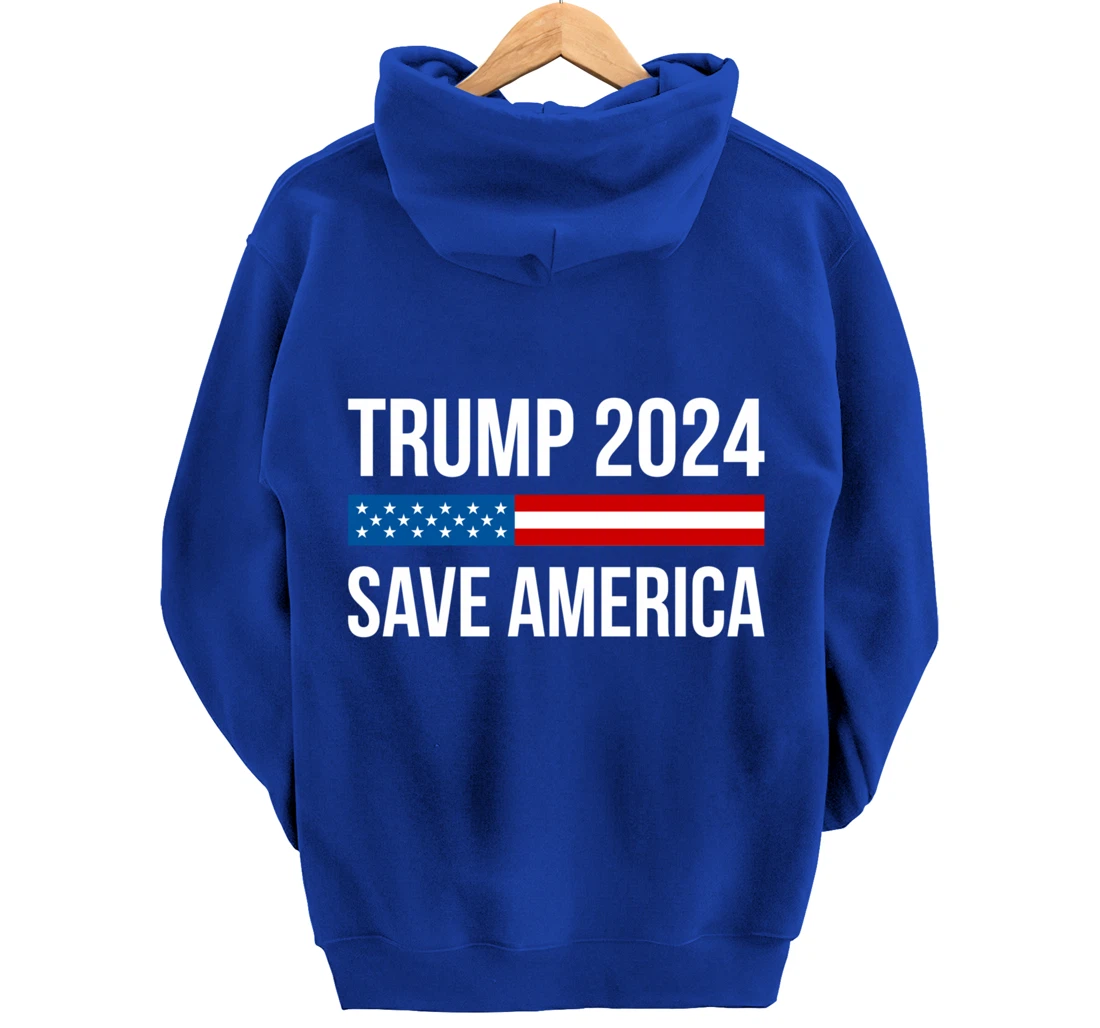 Trump 2024 - Save America - Pullover Hoodie