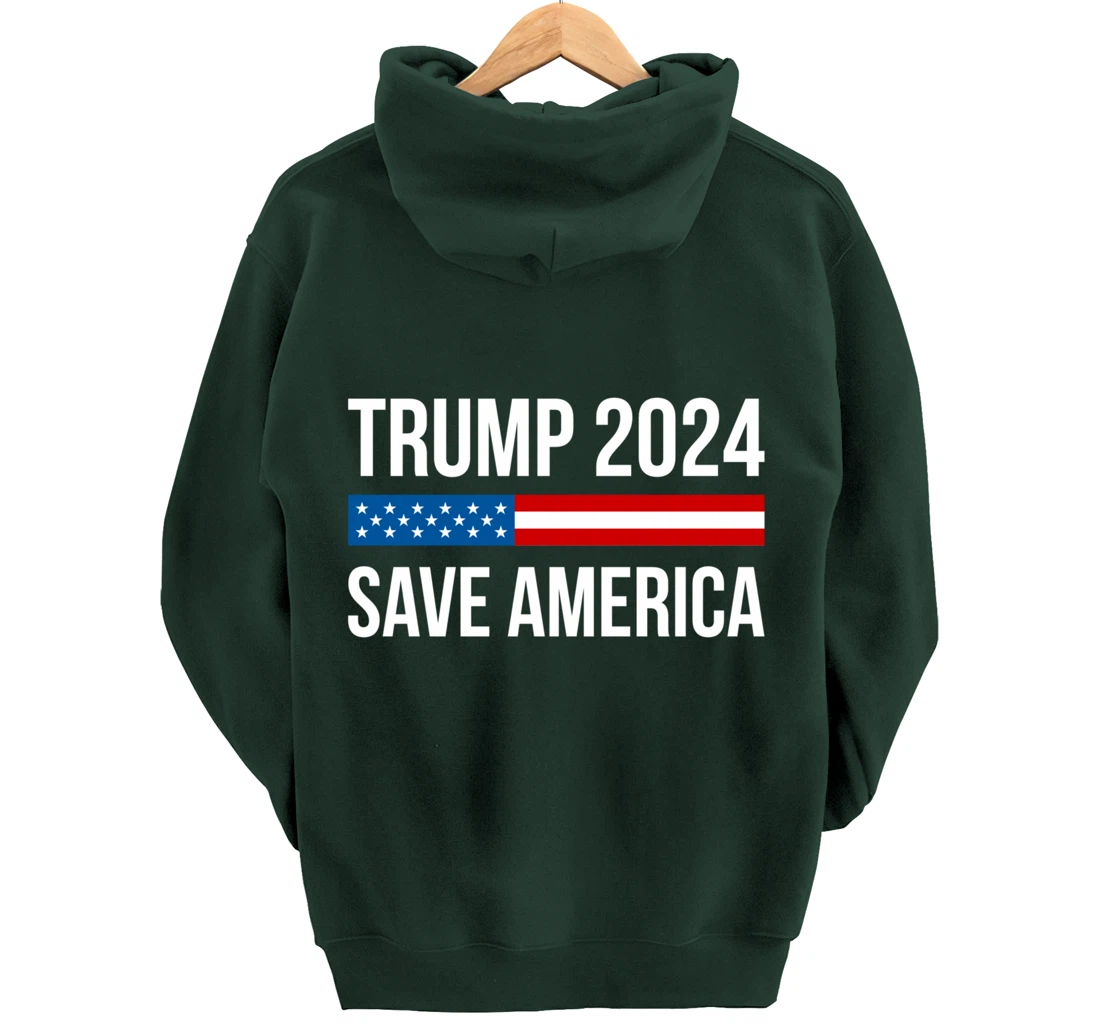 Trump 2024 - Save America - Pullover Hoodie