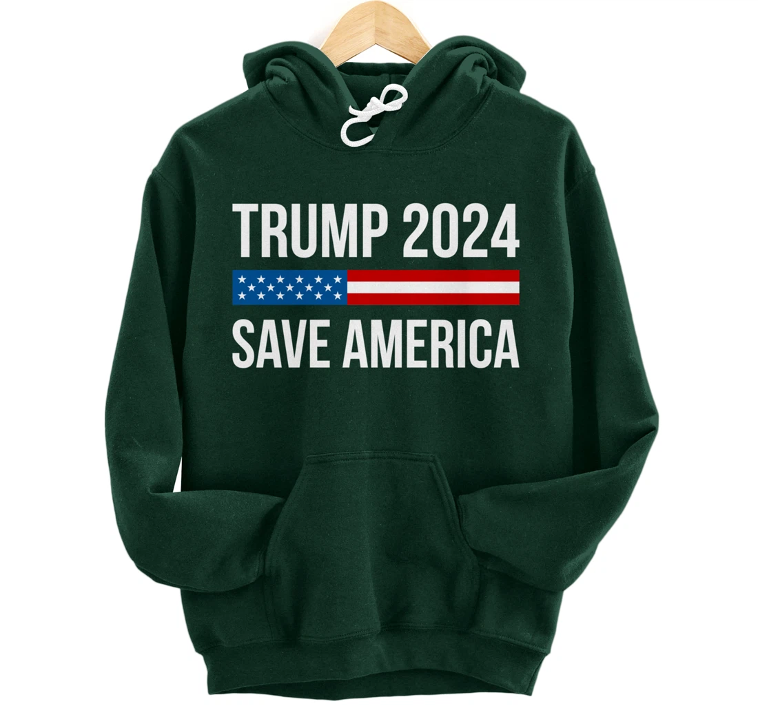 Trump 2024 - Save America - Pullover Hoodie