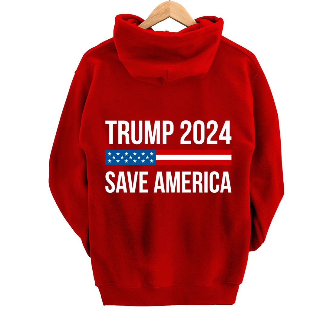 Trump 2024 - Save America - Pullover Hoodie