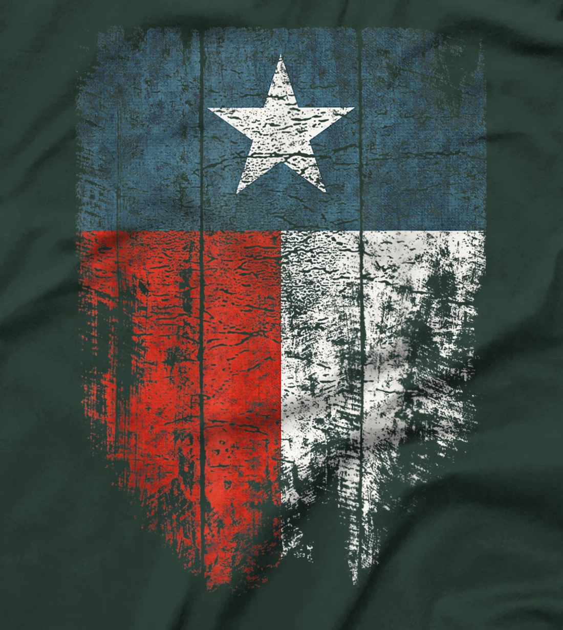 Texas T shirt Women Men | Vintage Vertical Texas State Flag T-Shirt
