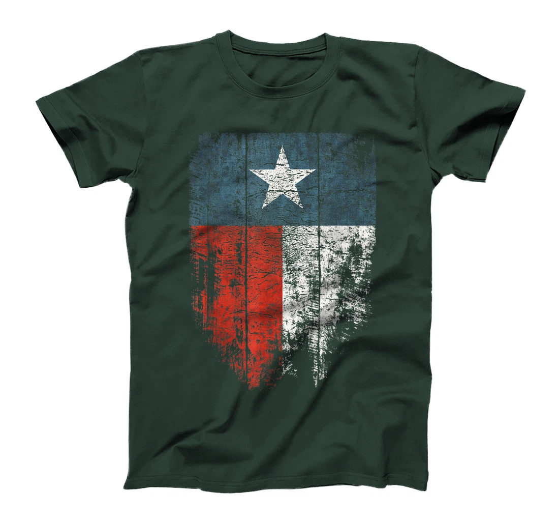Texas T shirt Women Men | Vintage Vertical Texas State Flag T-Shirt