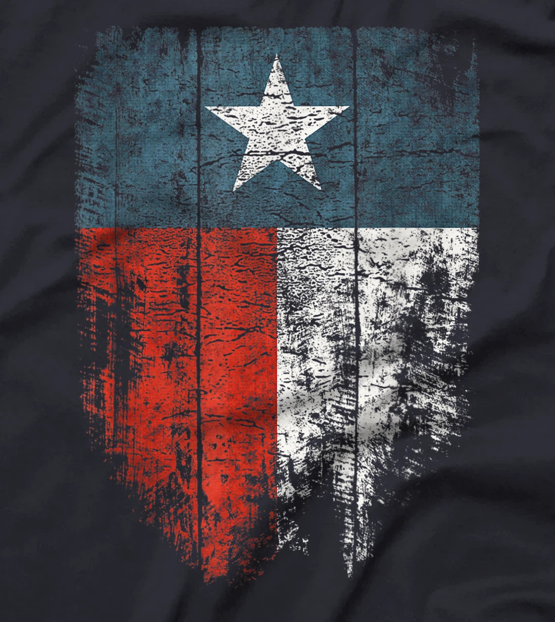 Texas T shirt Women Men | Vintage Vertical Texas State Flag T-Shirt
