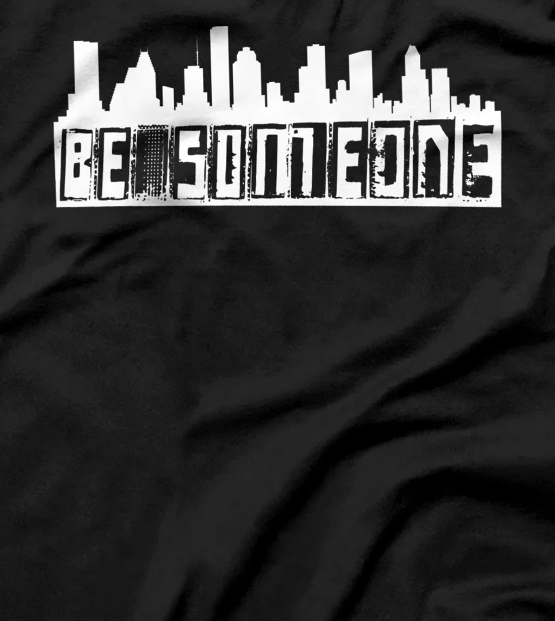 "Be Someone" H-Town Houston Texas Skyline Premium T-Shirt