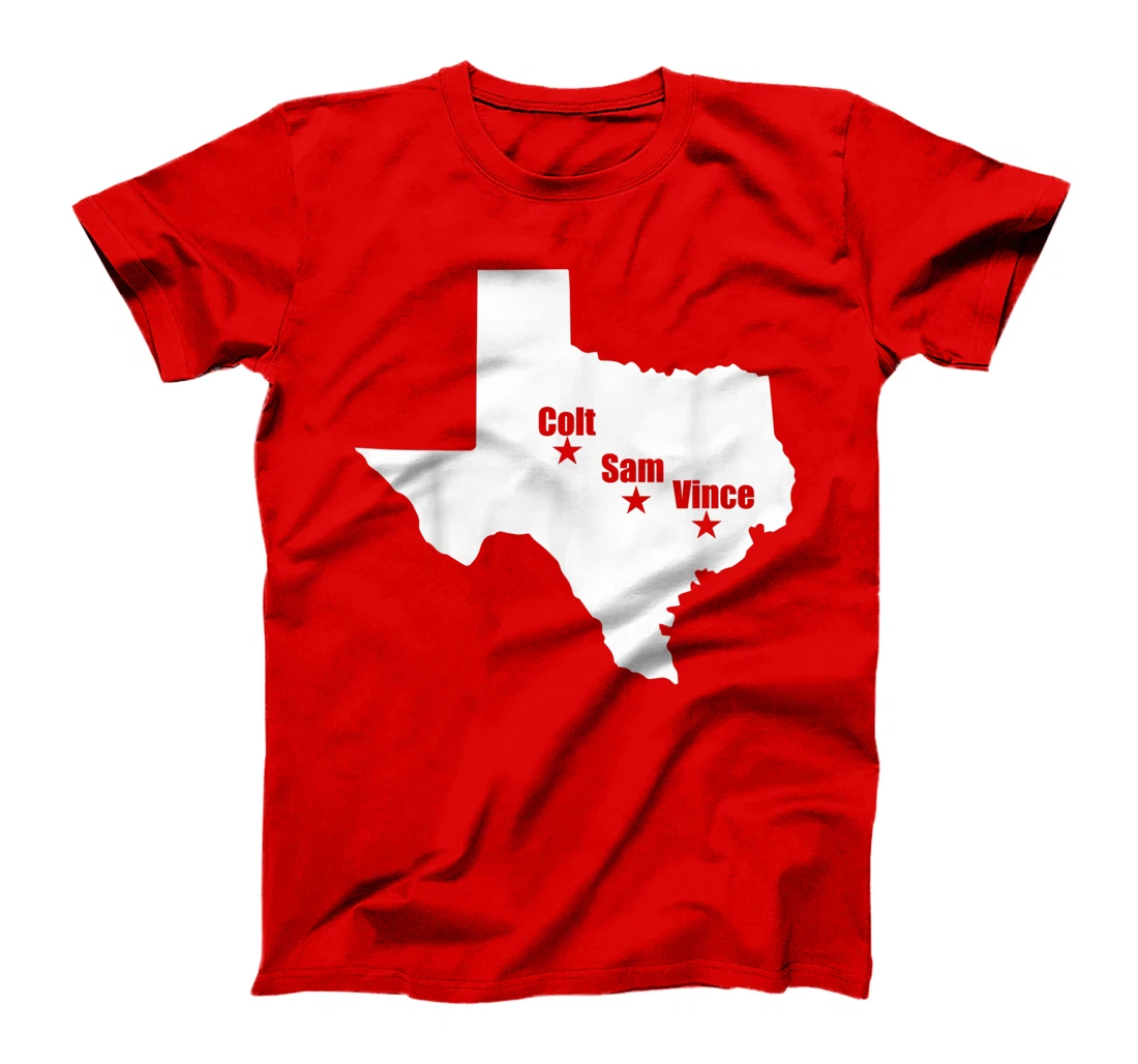Texas Colt-Sam-Vince T-Shirt