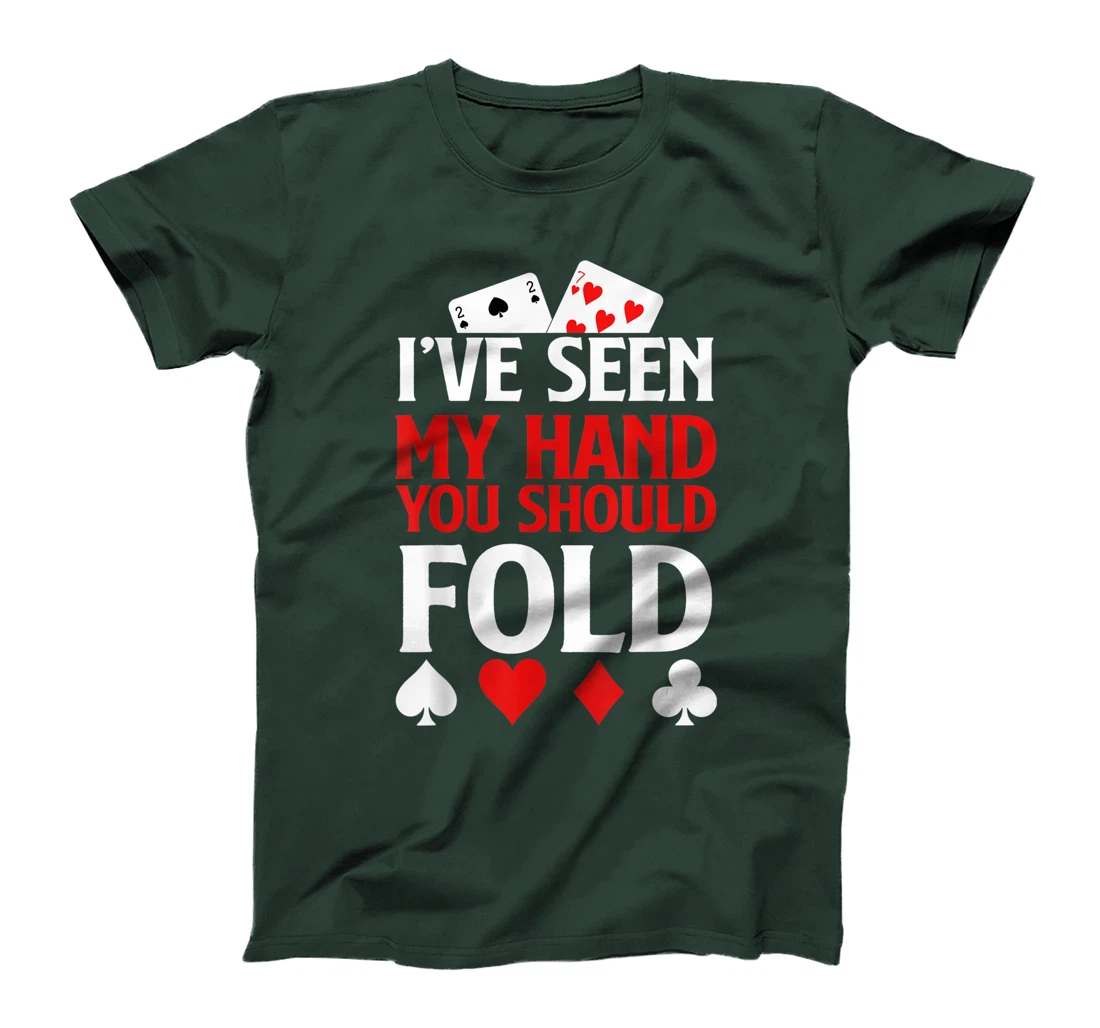 Funny Poker Gift I Texas Holdem Lucky Poker T-Shirt