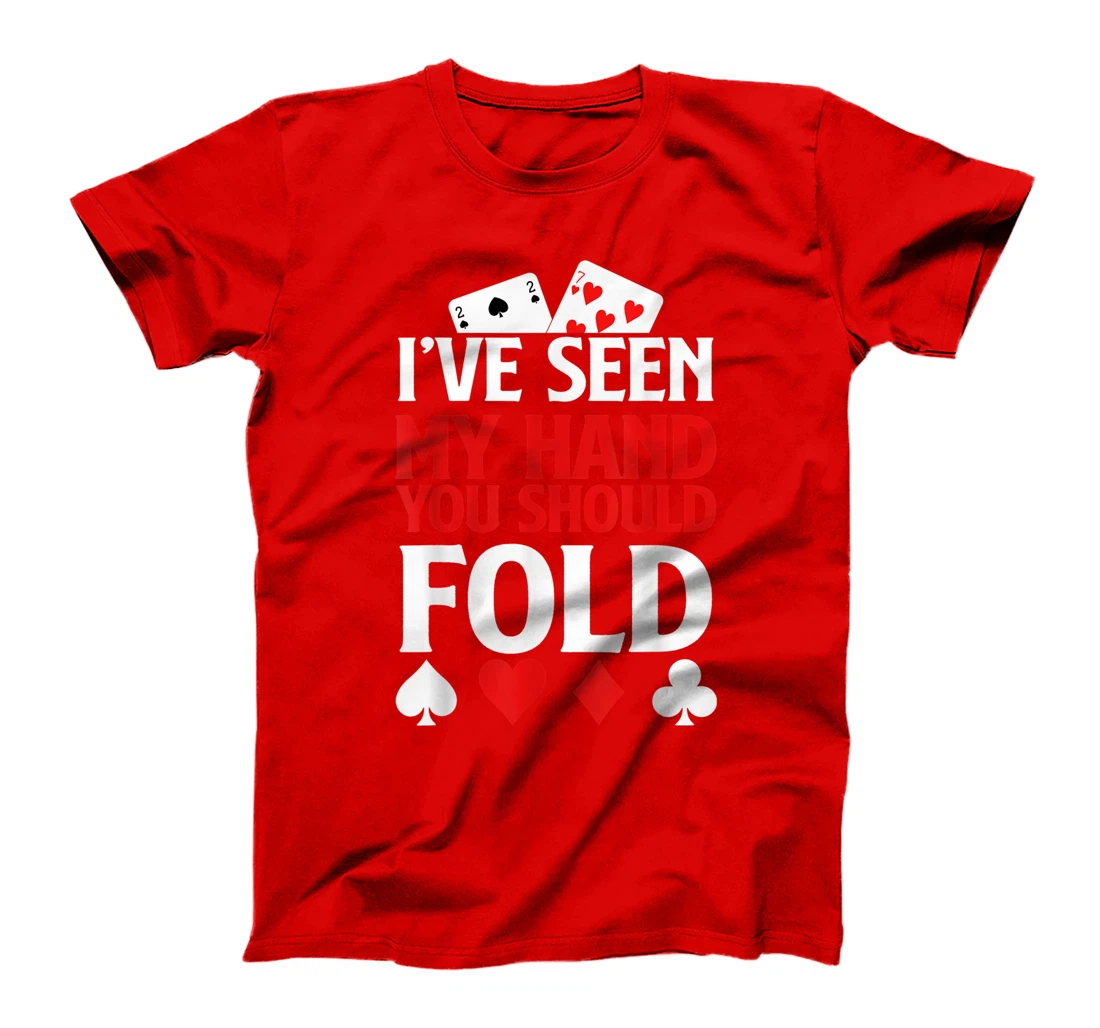 Funny Poker Gift I Texas Holdem Lucky Poker T-Shirt