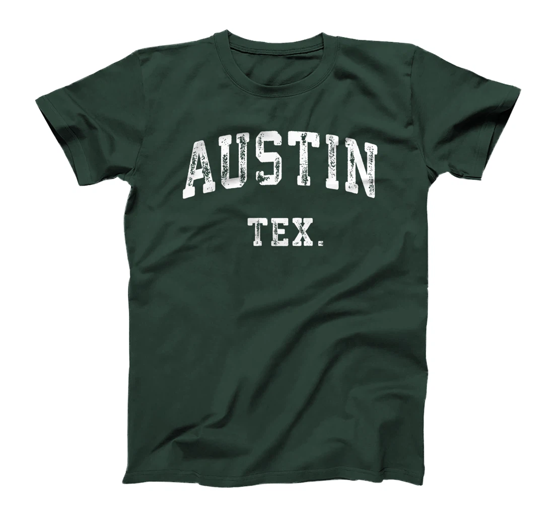 Austin Texas TX T-Shirt Vintage Athletic Sports T-Shirt