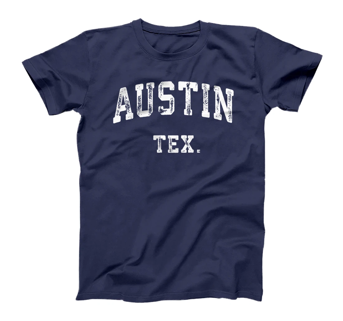 Austin Texas TX T-Shirt Vintage Athletic Sports T-Shirt