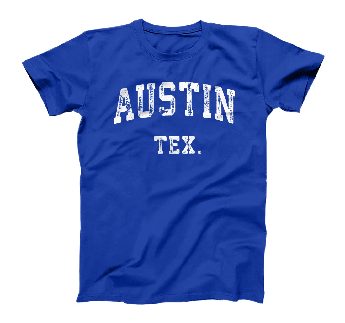 Austin Texas TX T-Shirt Vintage Athletic Sports T-Shirt