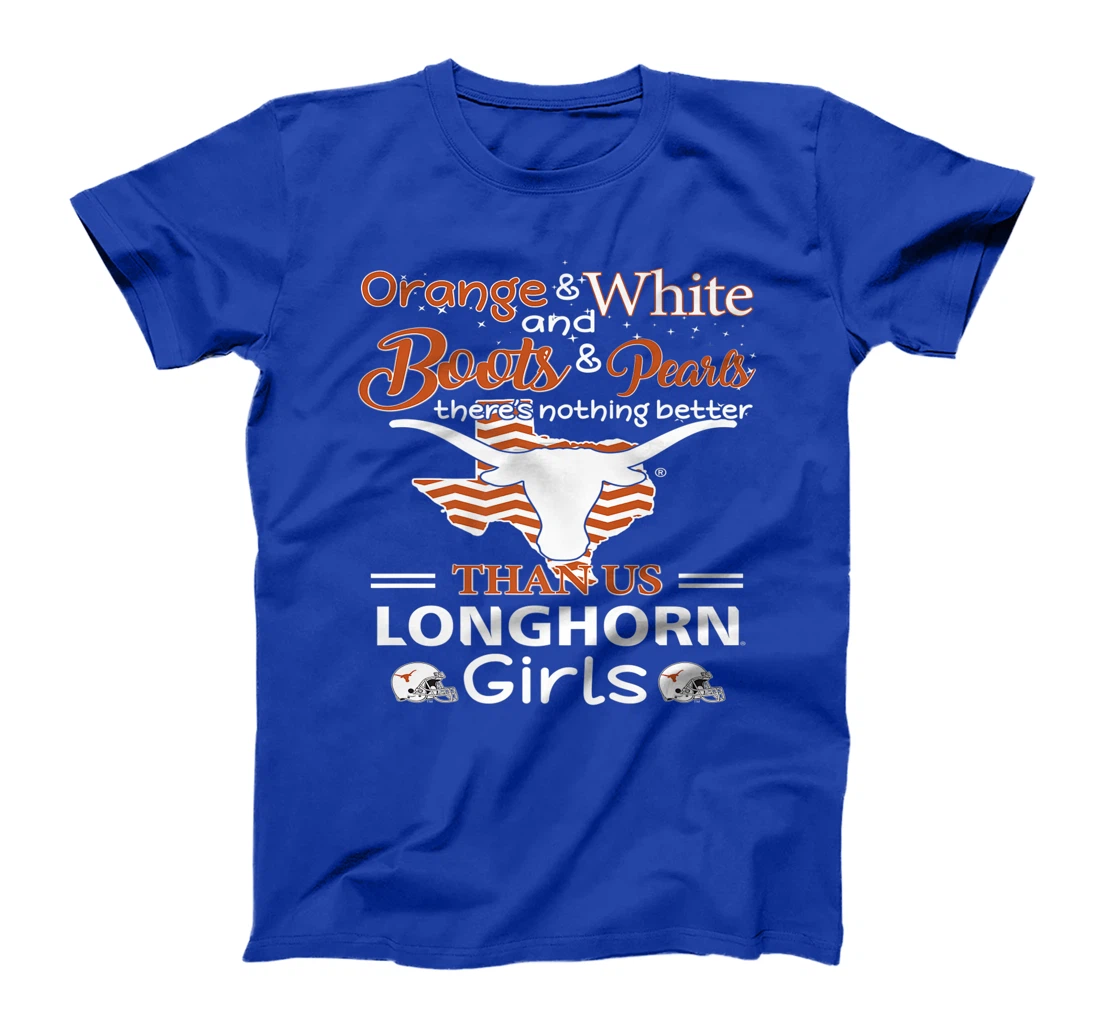 Texas Longhorns Orange & White - Longhorn Girls Premium T-Shirt