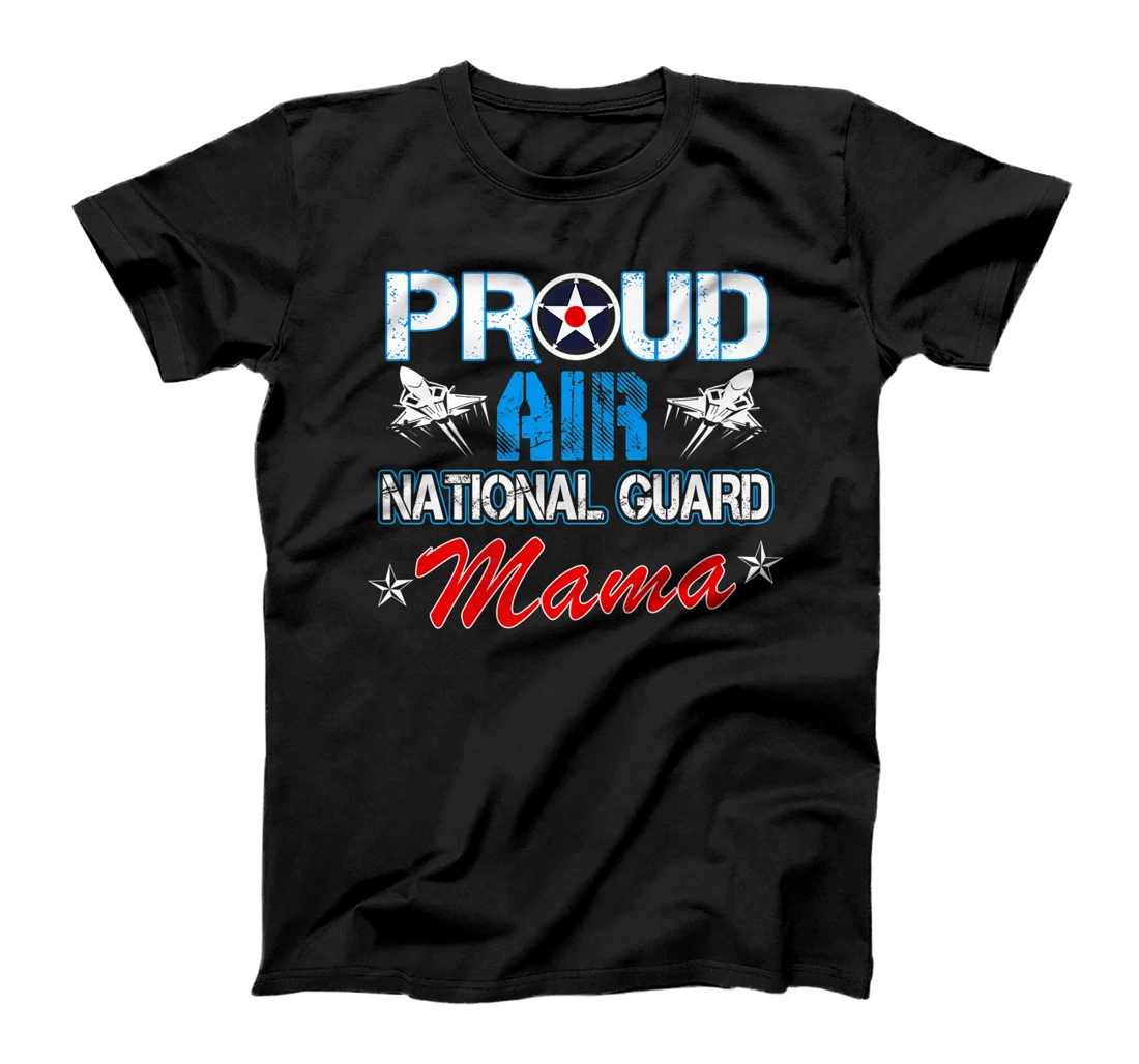Proud Air National Guard Mama Air Force Veterans Day Premium T-Shirt