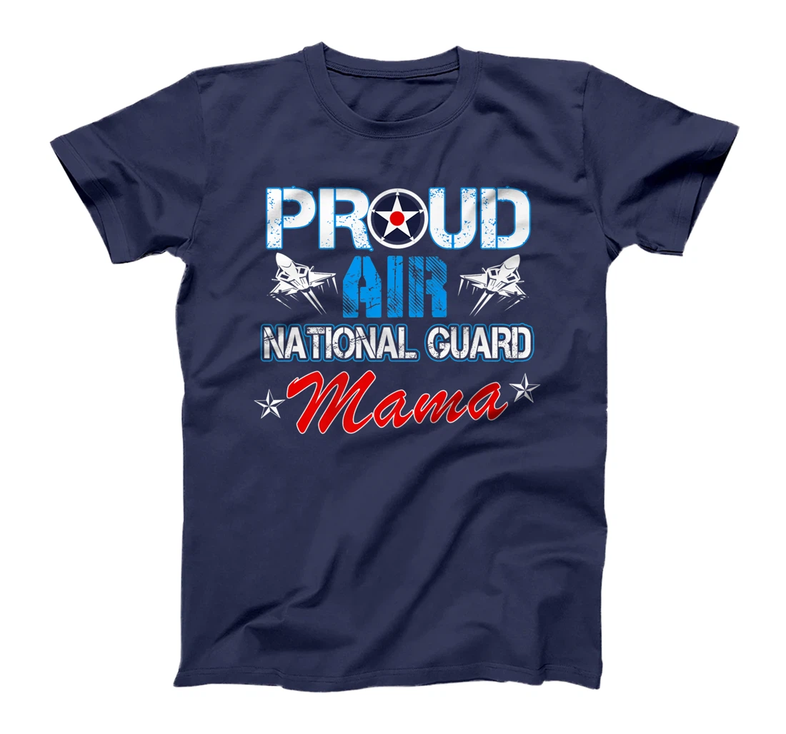 Proud Air National Guard Mama Air Force Veterans Day Premium T-Shirt