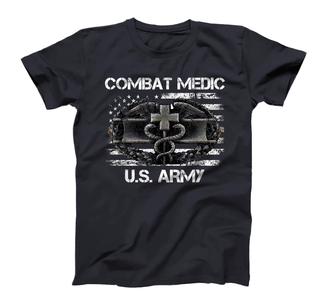 US ARMY Combat Medic Tee, Perfect Veteran Medical Military T-Shirt
