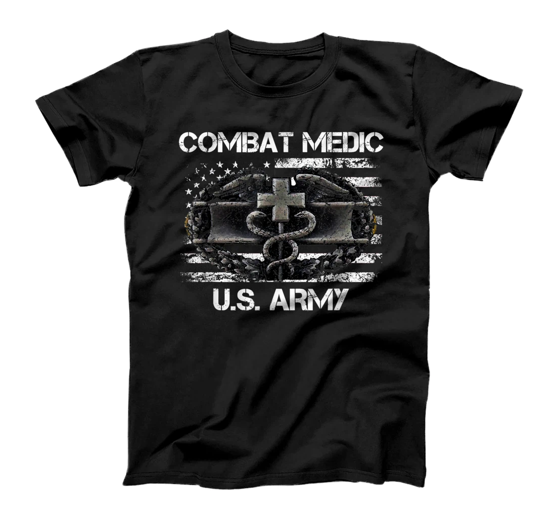 US ARMY Combat Medic Tee, Perfect Veteran Medical Military T-Shirt