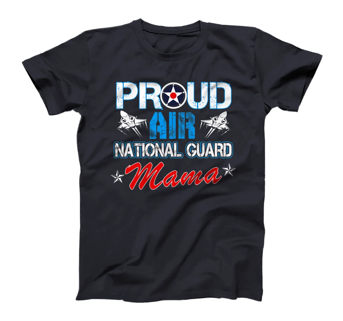 Proud Air National Guard Mama Air Force Veterans Day Premium T-Shirt