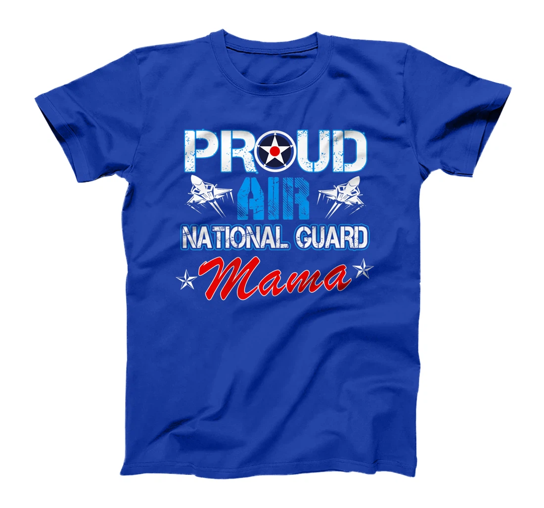Proud Air National Guard Mama Air Force Veterans Day Premium T-Shirt