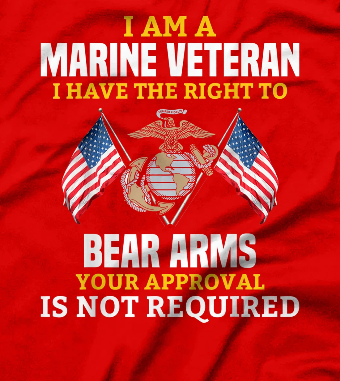 im am a marine veteran for father T-Shirt