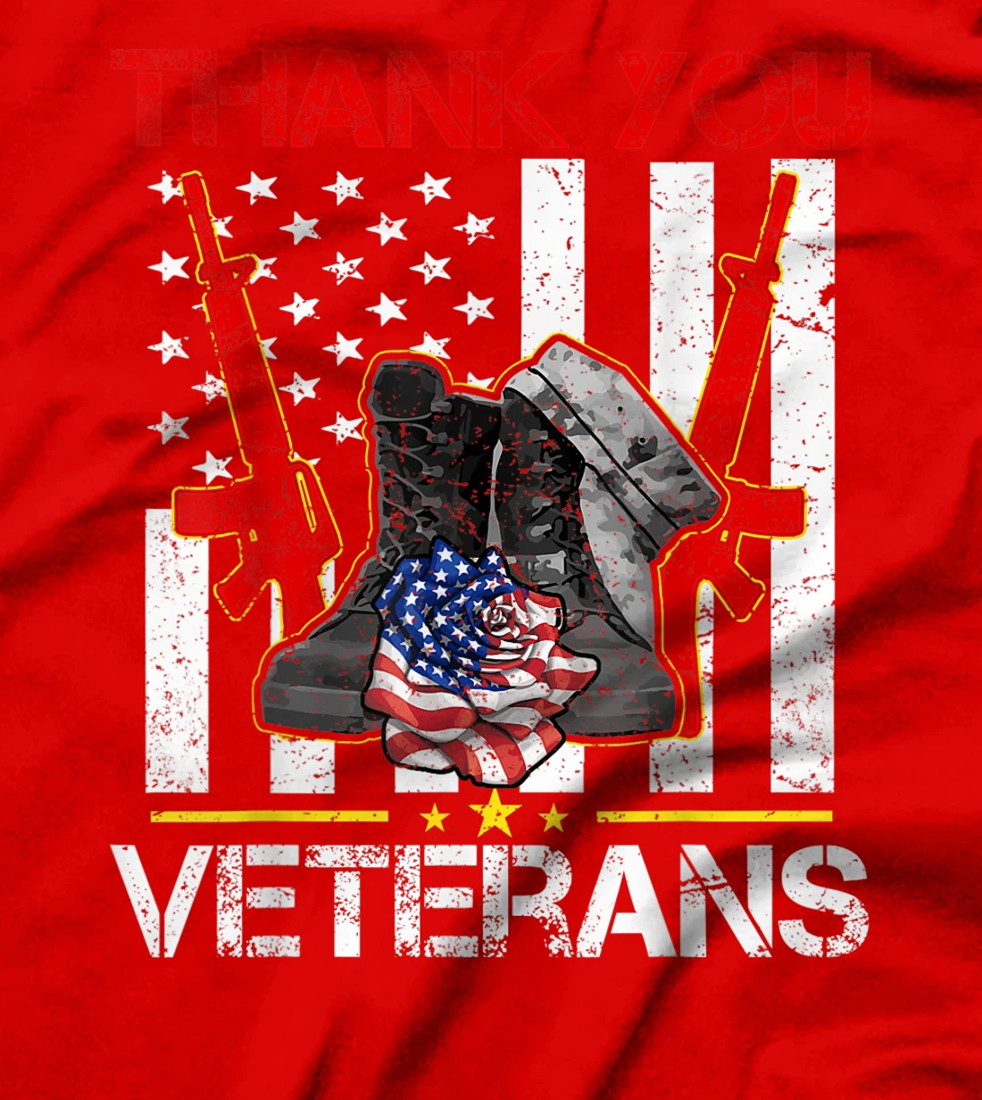 Proud and Thank you Military Veterans, Gifts Veterans Day T-Shirt