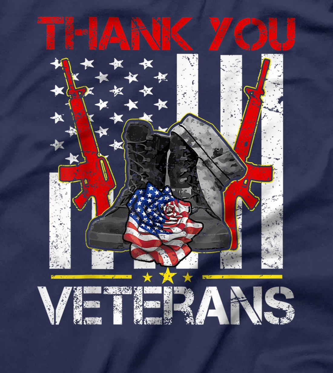 Proud and Thank you Military Veterans, Gifts Veterans Day T-Shirt