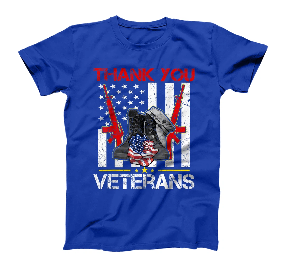 Proud and Thank you Military Veterans, Gifts Veterans Day T-Shirt
