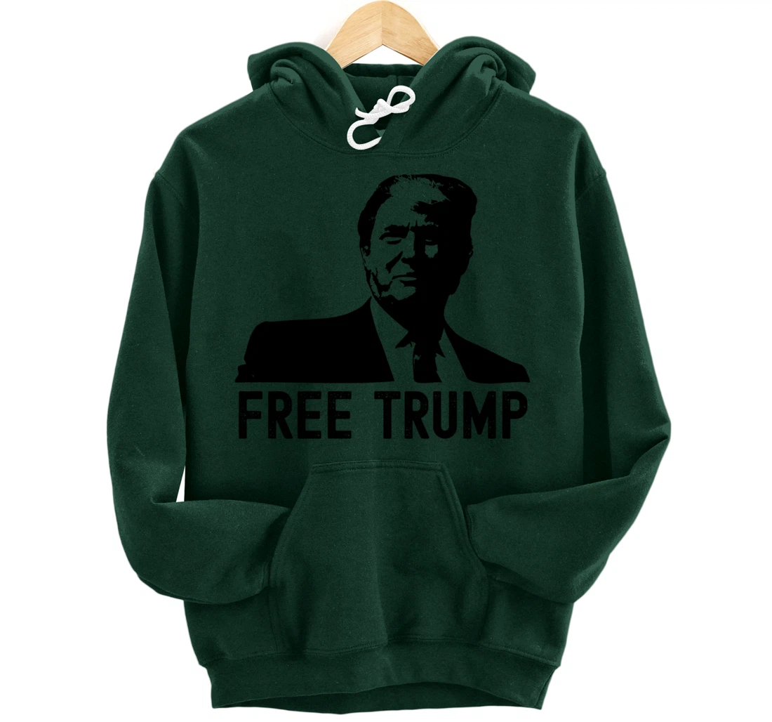 Free Trump Pullover Hoodie